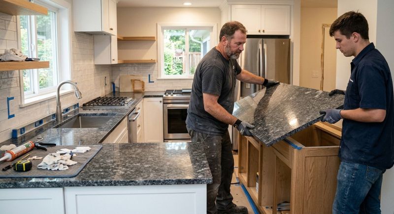 Kitchen Countertop Installation in Sonoma County, CA