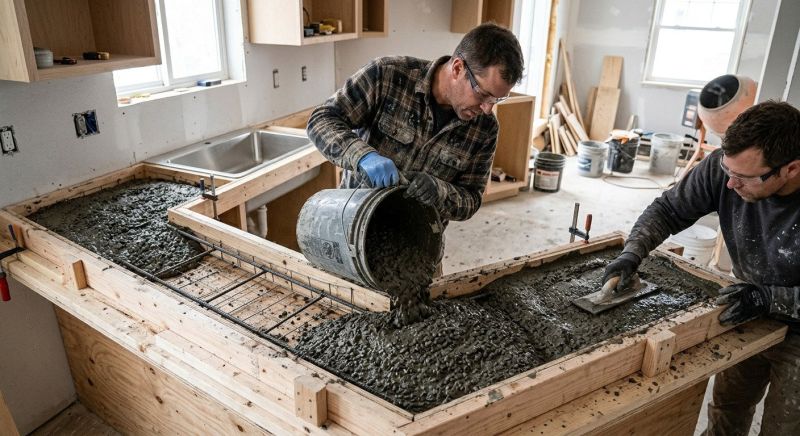 Concrete Countertop Service in Santa Rosa, CA