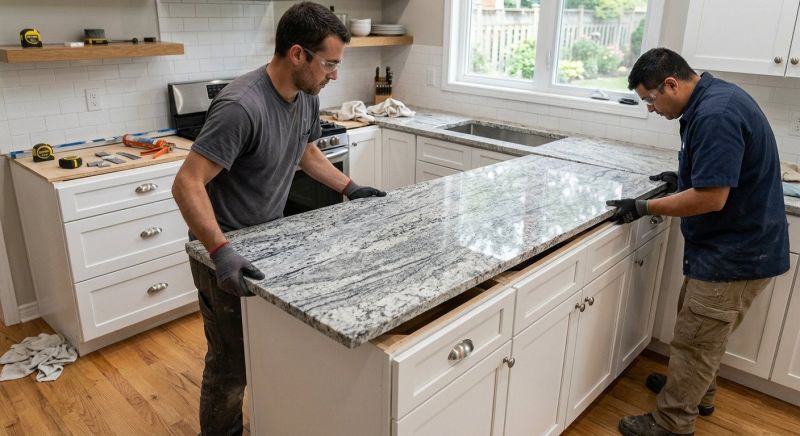 Granite Countertop Installation in Sonoma County, CA
