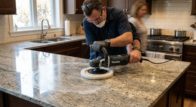 Granite Refinishing Service in Roseville, CA